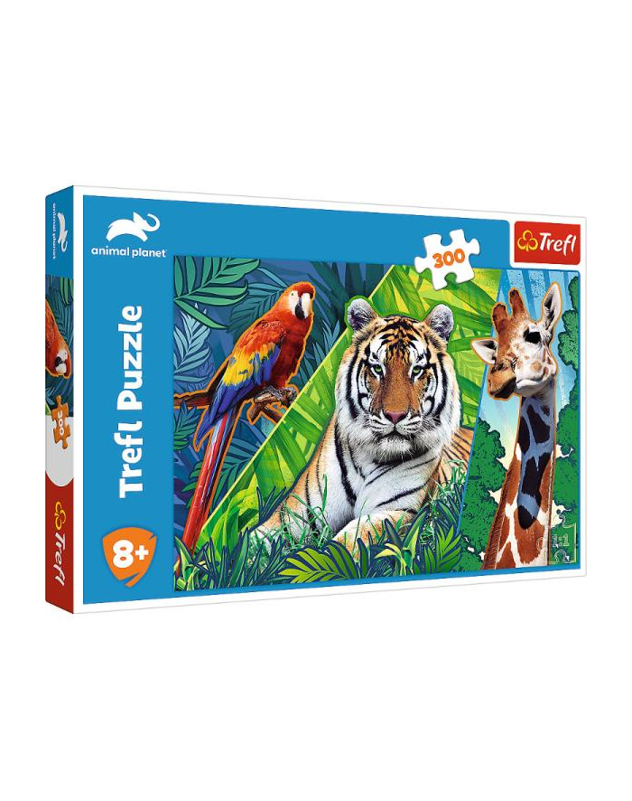 Puzzle 300el Niesamowite zwierzęta. Animal Planet 23007 Trefl główny