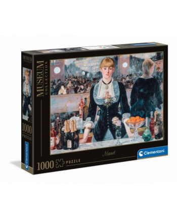 Clementoni Puzzle 1000el Muzeum Manet Bar Folies-BergreJatte 39661