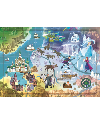 Clementoni Puzzle 1000el Kraina Lodu. Frozen. 39666