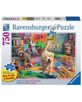 Puzzle 750el Mali artyści 168019 RAVENSBURGER