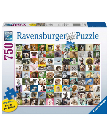 Puzzle 750el XXL - 99 Lovable Dogs 169399 RAVENSBURGER