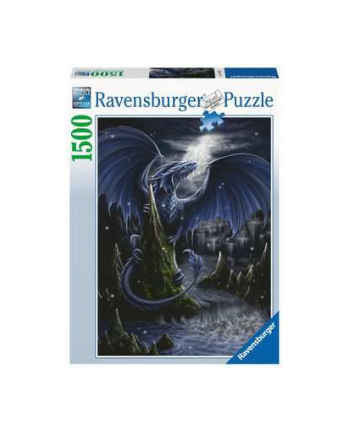 Puzzle 1500el Czarno niebieski smok 171057 RAVENSBURGER