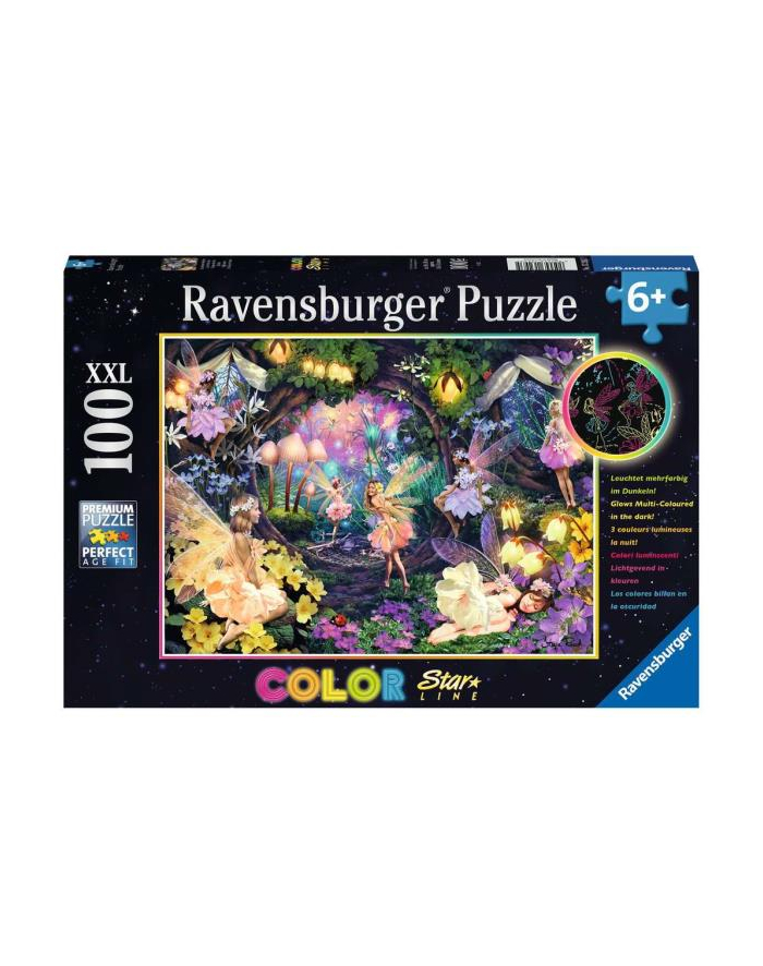Puzzle 100el Ogród wróżek 132935 RAVENSBURGER główny