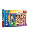 Puzzle 60el Przyjaciele gotowi do akcji. Psi Patrol PAW PATROL 17368 Trefl - nr 1