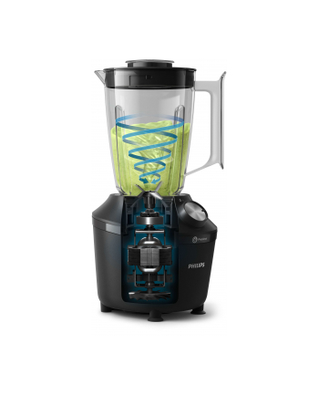 philips Blender kielichowy HR2191/01  czarny