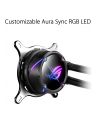 asus Chłodzenie ROG Strix LC II 240 ARGB 2x120mm  Black - nr 17