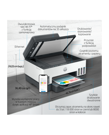 hp inc. Urządzenie wielofunkcyjne Smart Tank 750 6UU47A