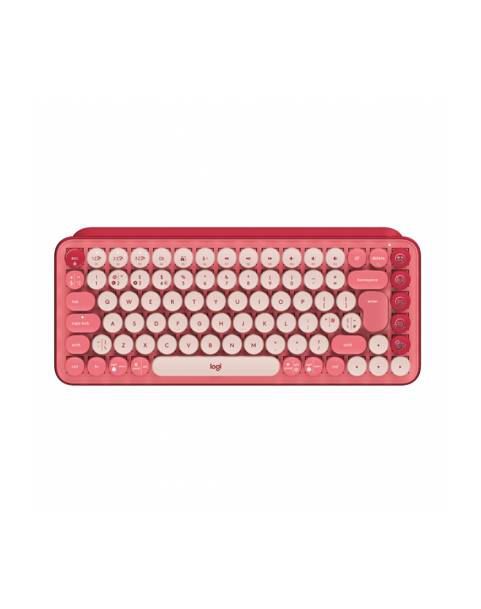 logitech Klawiatura Pop Keys Coral Rose  920-010737 główny