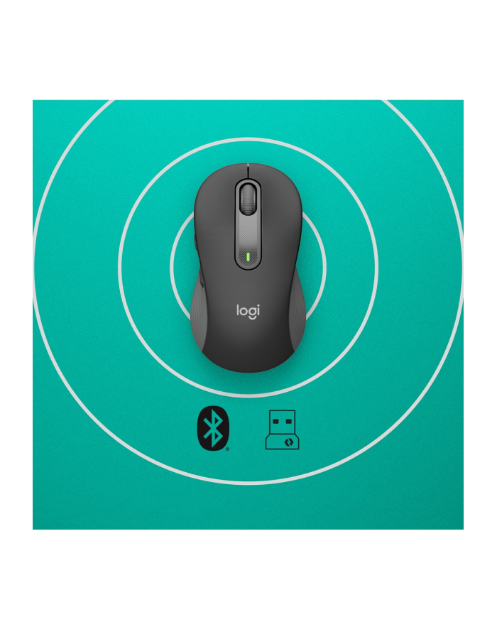 logitech Mysz bezprzewodowa Signature M650 grafitowy główny