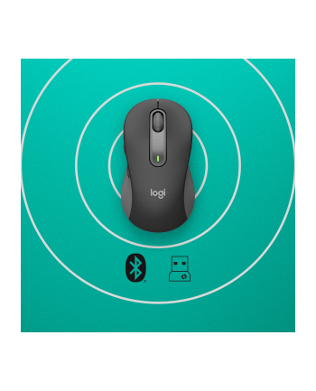 logitech Mysz bezprzewodowa Signature M650 L grafitowy