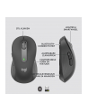 logitech Mysz bezprzewodowa Signature M650 L grafitowy - nr 67