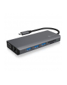 icybox Stacja dokująca IB-DK4070-CPD 12w1,2xHDMI,AUDIO,CR,VGA - nr 1