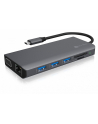 icybox Stacja dokująca IB-DK4070-CPD 12w1,2xHDMI,AUDIO,CR,VGA - nr 5