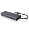 icybox Stacja dokująca IB-DK4070-CPD 12w1,2xHDMI,AUDIO,CR,VGA - nr 6