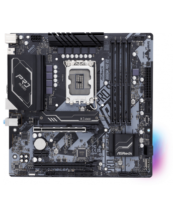 asrock Płyta główna B660M Pro RS s1700 4DDR4 DP/HDMI M.2 mATX