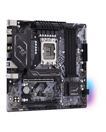 asrock Płyta główna B660M Pro RS s1700 4DDR4 DP/HDMI M.2 mATX