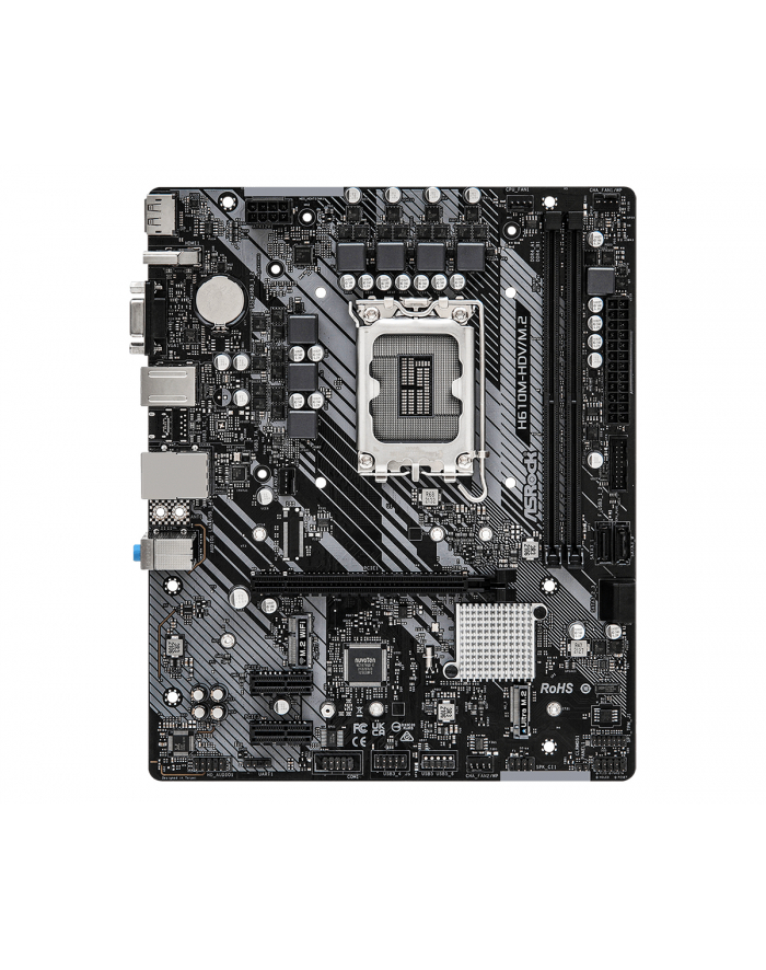 asrock Płyta główna H610M-HDV/M2 s1700 2DDR4 DP/HDMI M.2 mATX główny