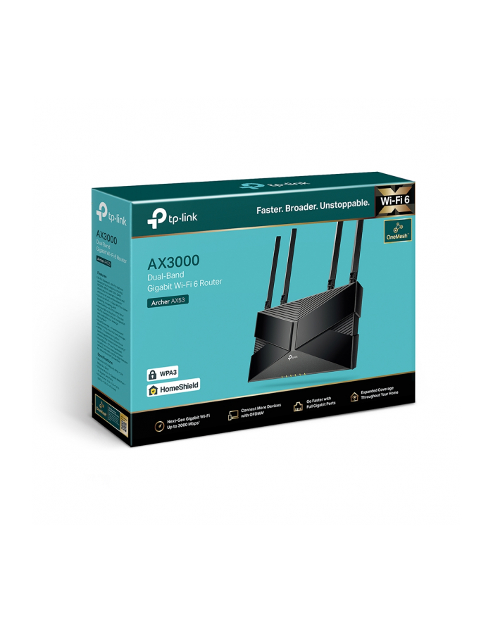 tp-link Router Archer AX53 AX3000 4LAN 1WAN główny