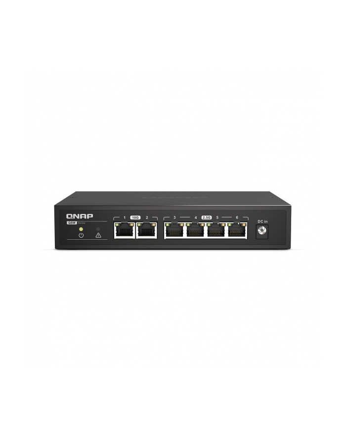 qnap Przełącznik QSW-2104-2T-(wersja europejska) 2x10GbE SFP+ 4x 2.5GbE RJ45 główny