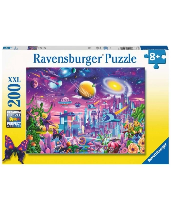 Puzzle 200el Kosmiczne miasto 132911 RAVENSBURGER nr 2