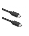 qoltec Kabel USB 3.1 typ C męski | USB 3.1 typ C męski | 2m | Czarny - nr 12