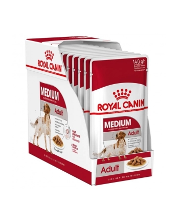 ROYAL CANIN SHN Medium Adult w sosie - mokra karma dla psa dorosłego - 10x140g nr 1