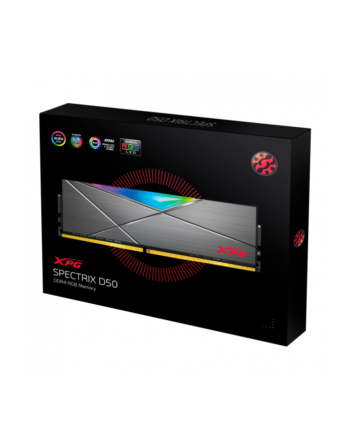 ADATA XPG SPECTRIX D50 16 GB, DDR4, 3200 MHz, PC/server, Registered No, ECC No główny