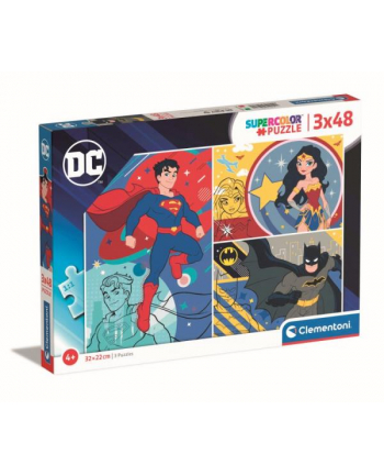 Clementoni Puzzle 3x48el DC Comics 25272