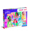 Clementoni Puzzle 24el Maxi podłogowe Princess. Księżniczki 24232 - nr 4