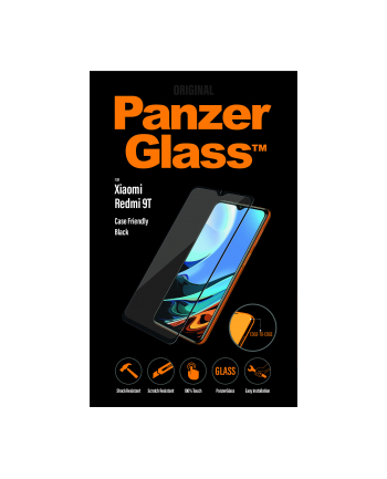 PANZERGLASS SZKŁO HARTOWANE XIAOMI REDMI 9T DO ETU 8037