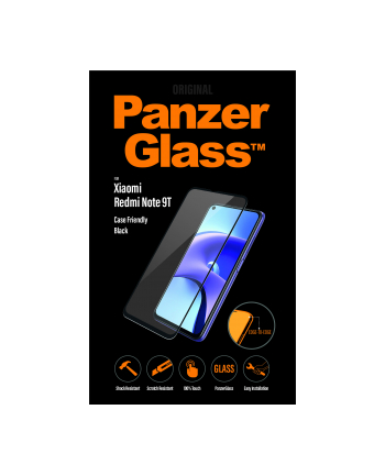 PANZERGLASS SZKŁO HARTOWANE XIAOMI REDMI NOTE 9T DO ETUI 8038