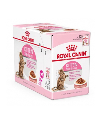 Karma ROYAL CANIN FHN Kitten Sterilised sos 12x85g