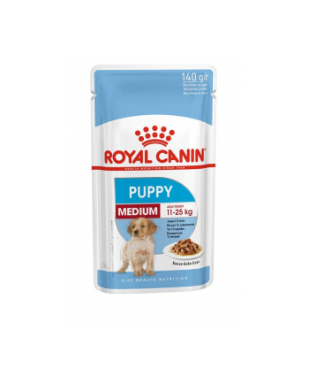 ROYAL CANIN SHN Medium Puppy w sosie - mokra karma dla szczeniąt - 10X140g