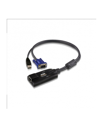 Kabel KVM Aten KA7570 ( RJ-45 - USB  HDB15 F-M czarny )