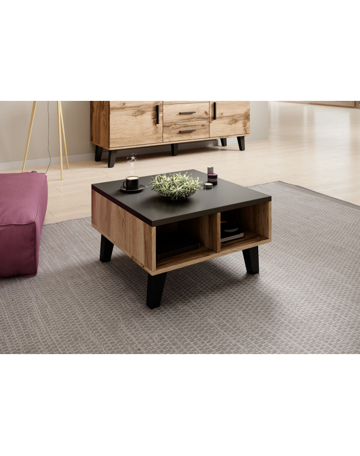 cama meble Ława LOTTA 60 wotan + czarny mat główny