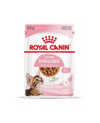 Karma ROYAL CANIN FHN Kitten Sterilised sos 12x85g nr 2