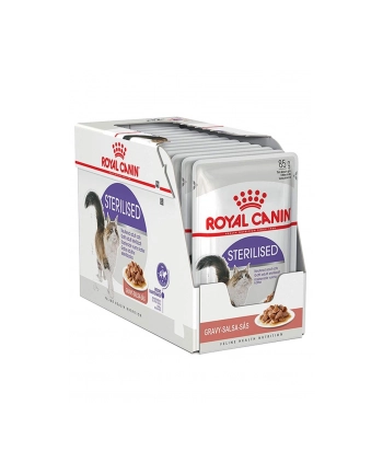 Karma ROYAL CANIN FHN Sterilised w sosie 12x85g nr 2