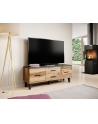 cama meble RTV LOTTA 140 2D2S wotan + czarny mat - nr 8