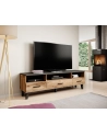 cama meble RTV LOTTA 180 3S3K wotan + czarny mat - nr 4