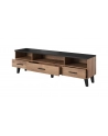 cama meble RTV LOTTA 180 3S3K wotan + czarny mat - nr 8