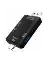 VAKOSS CZYTNIK KART 6W1 USB A/ MICRO USB/ USB C/ SD/ MICRO SD/ USB TC-R425X - nr 3
