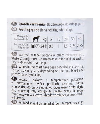 DOLINA NOTECI Premium bogata w pstrąga - mokra karma dla psa - 800g