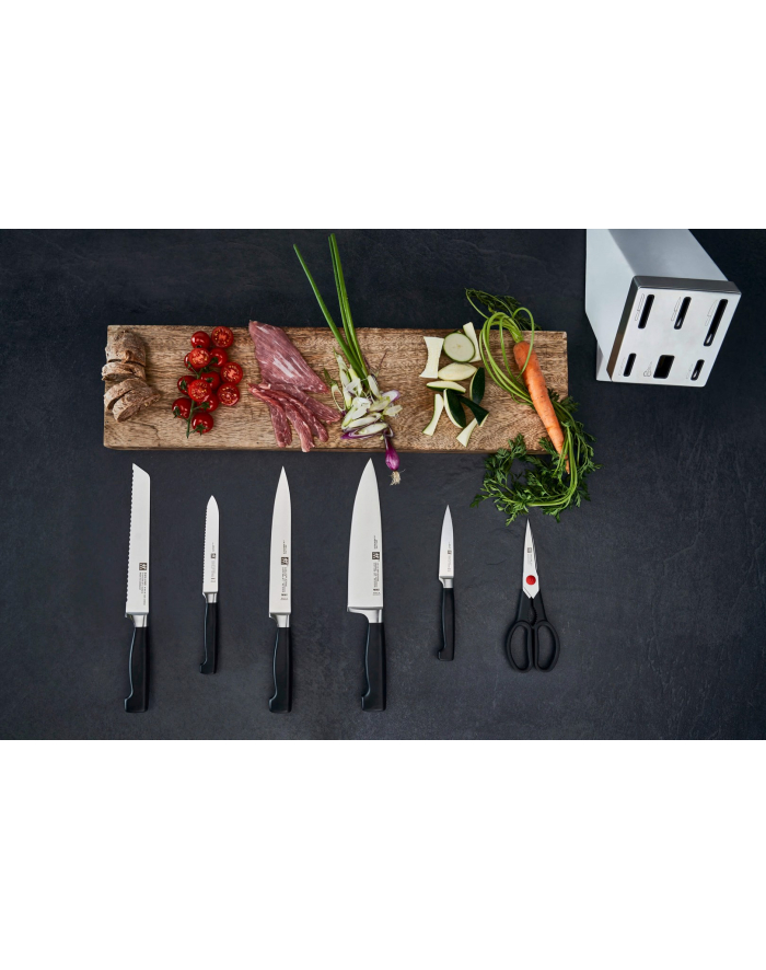 Zestaw noży samoostrzących ZWILLING Four Star 35148-207-0 7 elementów biały główny
