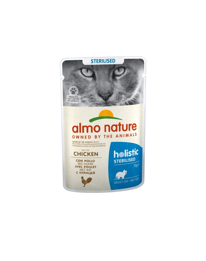 Almo Nature Sterilised Kurczak 70g główny