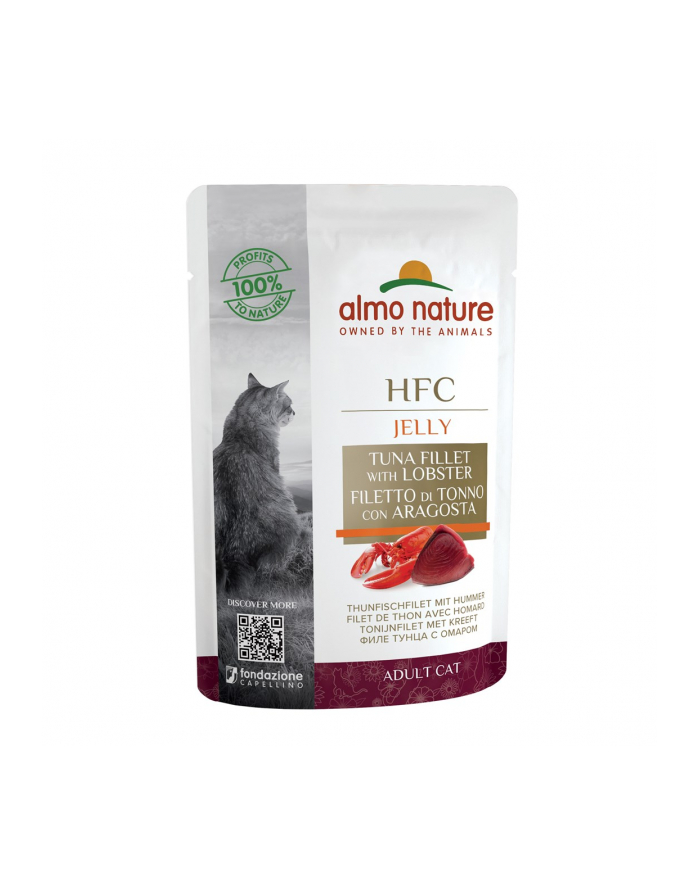Almo Nature HFC CUISINE filet z tuńczyka z homarem 55g główny