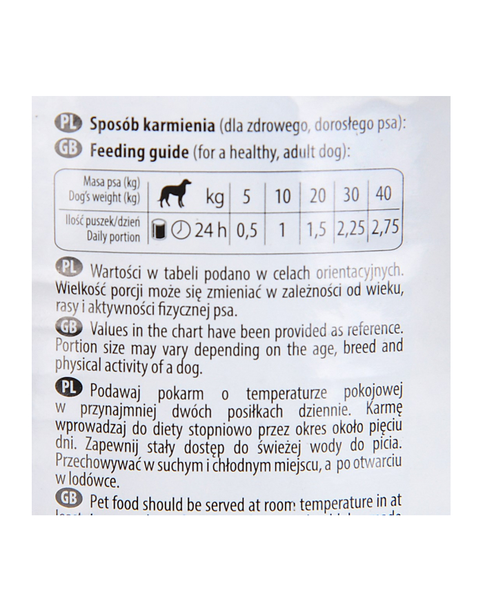 DOLINA NOTECI Premium bogata w pstrąga - mokra karma dla psa - 800g główny