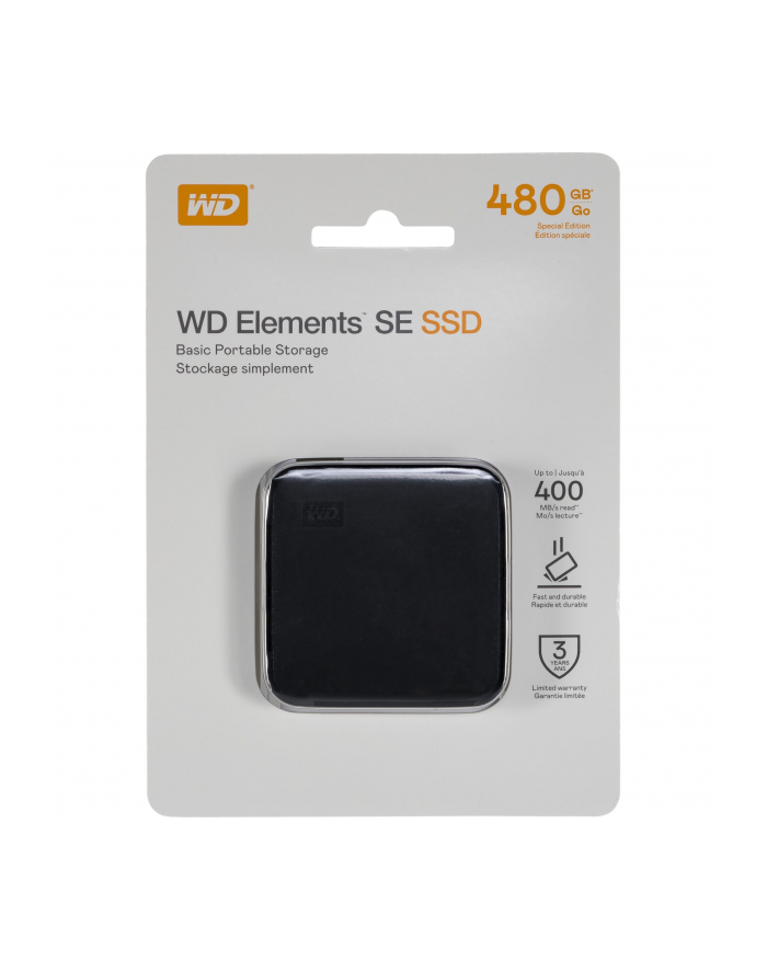 SSD WD ELEMENTS SE 480GB USB 32  Black główny
