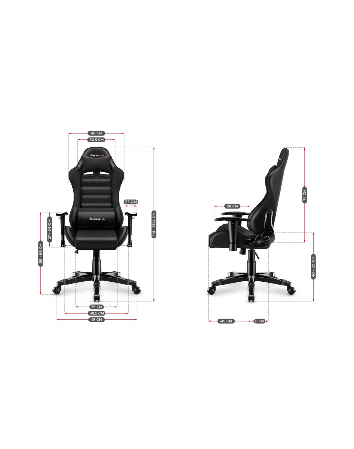 huzaro Fotel gamingowy HZ-Ranger 60 Black główny
