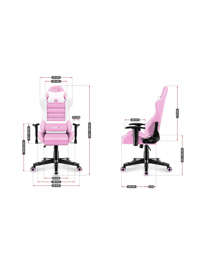 huzaro Fotel gamingowy HZ-Ranger 60 Pink główny