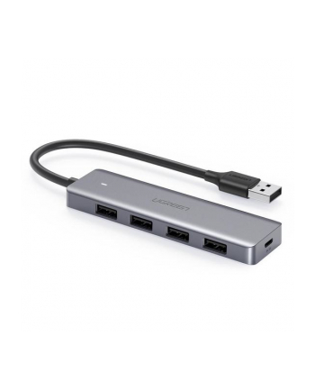 UGREEN ADAPTER 4W1 USB/4X USB 30+MICRO USB SZARY nr 2